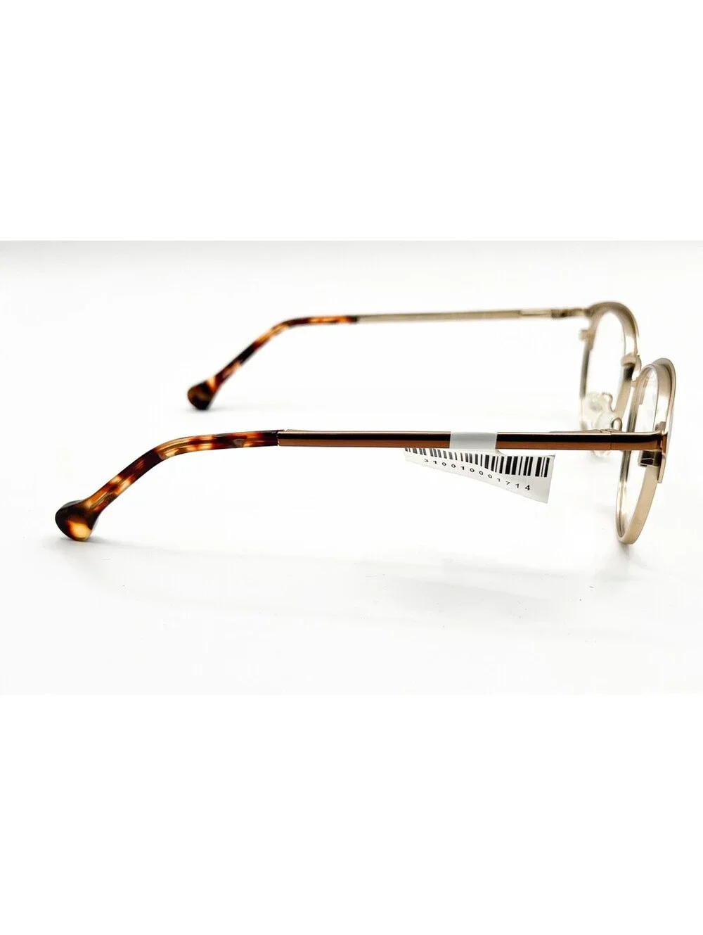 Aura Eyewear Lodo Brn/Gold Brown/Gold Authentic Eyeglasses 49-19-140